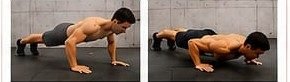 Esecuzione: Push-up classici