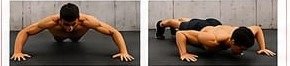 Esecuzione: Push-up larghi