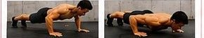 Esecuzione: Push-up lenti (3 sec discesa)