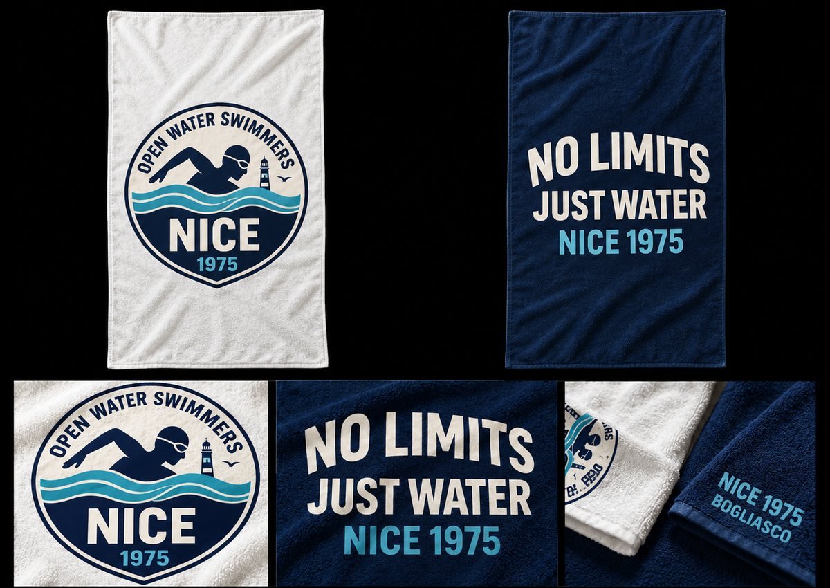 Teli mare Open Water Swimmers Nice 1975